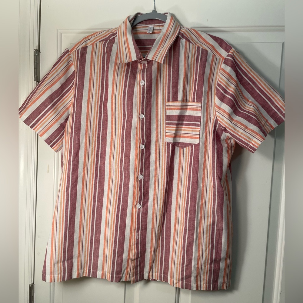 ZAFUL Short Sleeve Button Down Shirt